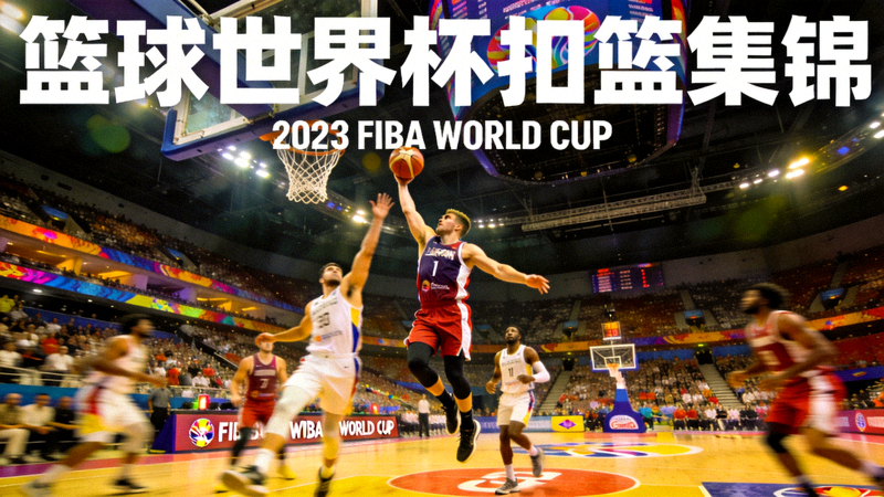 篮球世界杯精彩扣篮瞬间集锦画面